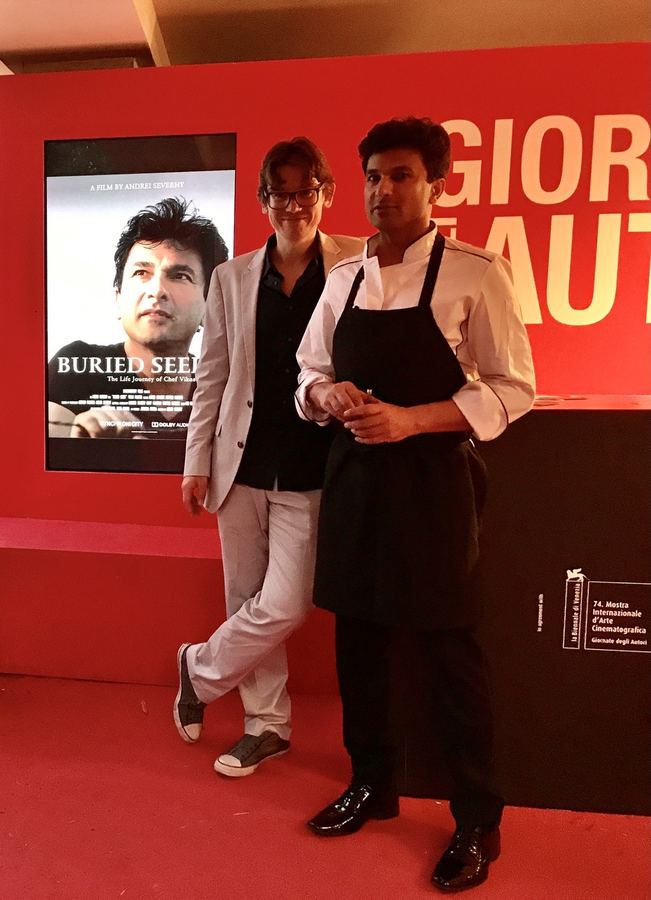 Vikas Khanna at the Venice Days screening